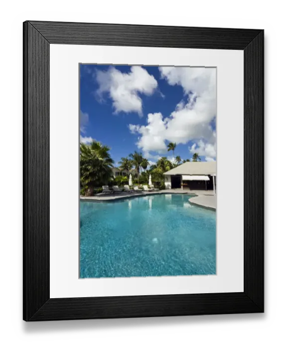 Framed Print : Carlisle Bay Hotel, Swimming Pool, Antigua, West Indies, Caribbean, Central America Framed Print : Carlisle Bay Hotel, Swimming Pool, Antigua, West Indies, Caribbean, Central America