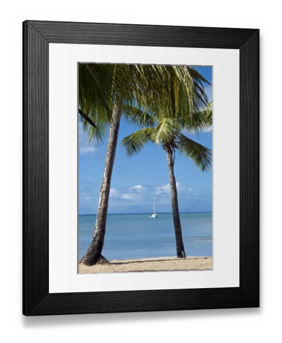 Framed Print : Carlisle Bay beach, Antigua, West Indies, Caribbean, Central America