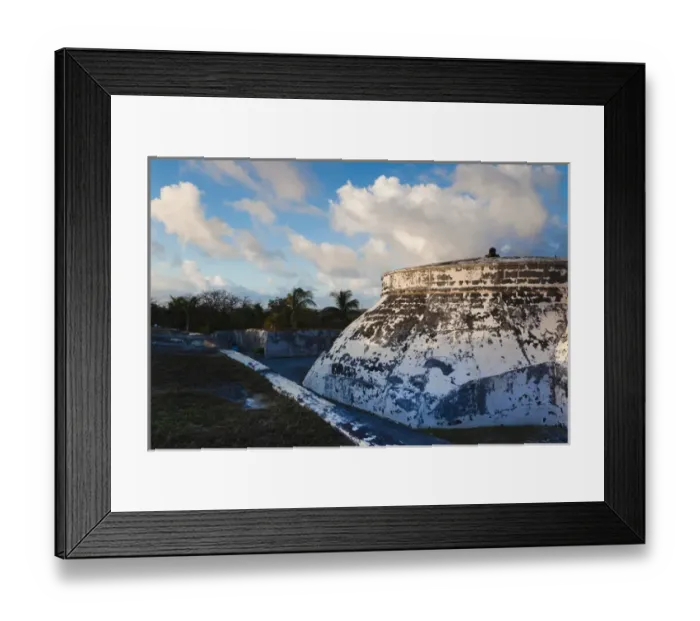 Framed Print : Bahamas, New Providence Island, Nassau, Fort Charlotte Framed Print : Bahamas, New Providence Island, Nassau, Fort Charlotte