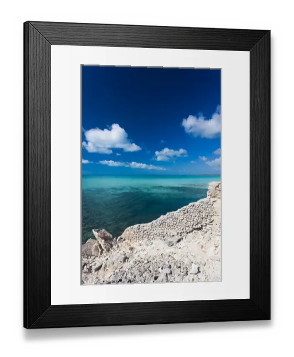 Framed Print : Bahamas, Eleuthera Island, landscape by the Glass Window Bridge Framed Print : Bahamas, Eleuthera Island, landscape by the Glass Window Bridge