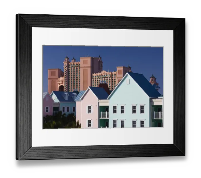 Framed Print : Bahamas, New Providence Island, Nassau, Paradise Island, Atlantis Hotel and Casino Framed Print : Bahamas, New Providence Island, Nassau, Paradise Island, Atlantis Hotel and Casino
