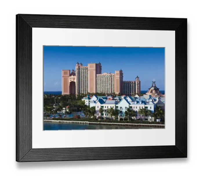 Framed Print : Bahamas, New Providence Island, Nassau, Paradise Island, Atlantis Hotel and Casino Framed Print : Bahamas, New Providence Island, Nassau, Paradise Island, Atlantis Hotel and Casino