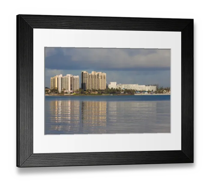 Framed Print : Bahamas, New Providence Island, Nassau, Cable Beach, resort hotels