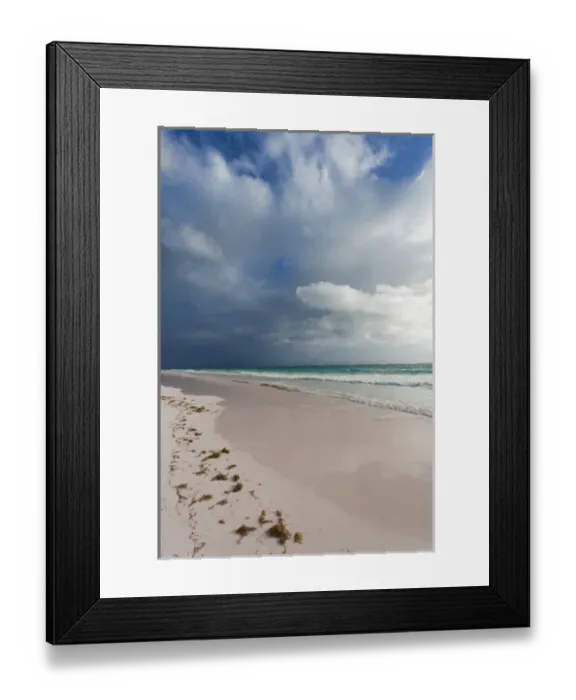 Framed Print : Bahamas, Eleuthera Island, Harbour Island, Pink Sands Beach, morning Framed Print : Bahamas, Eleuthera Island, Harbour Island, Pink Sands Beach, morning