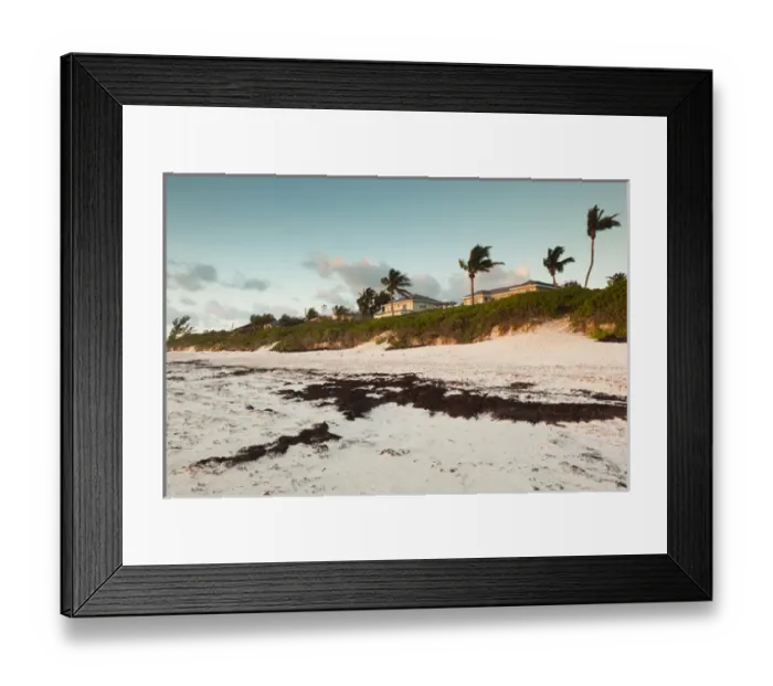Framed Print : Bahamas, Eleuthera Island, Harbour Island, Pink Sands Beach, morning Framed Print : Bahamas, Eleuthera Island, Harbour Island, Pink Sands Beach, morning