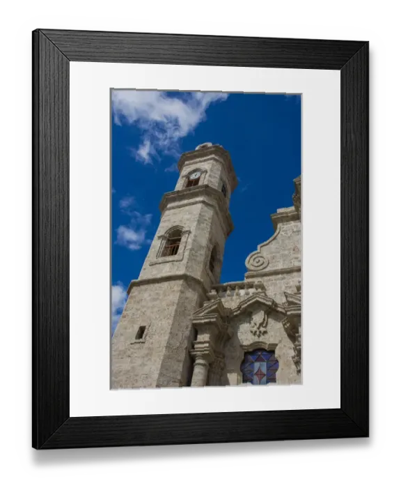 Framed Print : Cuba. Havana. Old Havana. Cathedral of the Virgin Mary of the Immaculate Conception, 1777 Framed Print : Cuba. Havana. Old Havana. Cathedral of the Virgin Mary of the Immaculate Conception, 1777