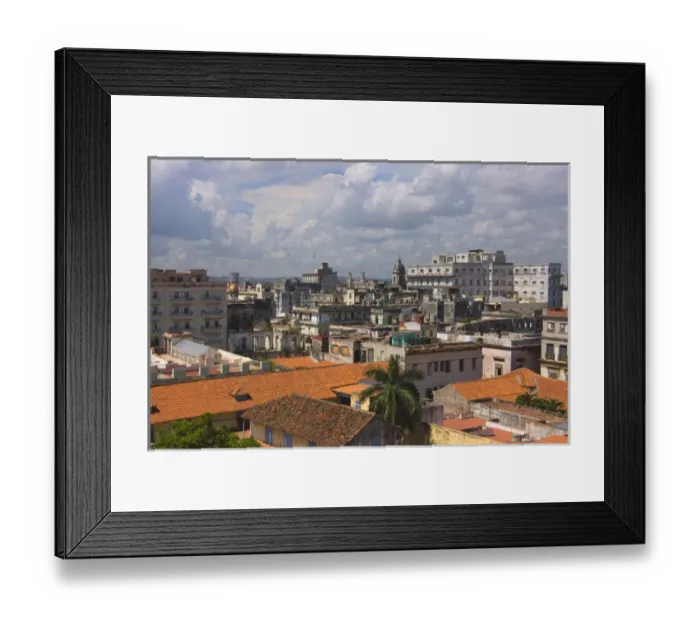 Framed Print : Cityscape, Havana, UNESCO World Heritage site, Cuba Framed Print : Cityscape, Havana, UNESCO World Heritage site, Cuba