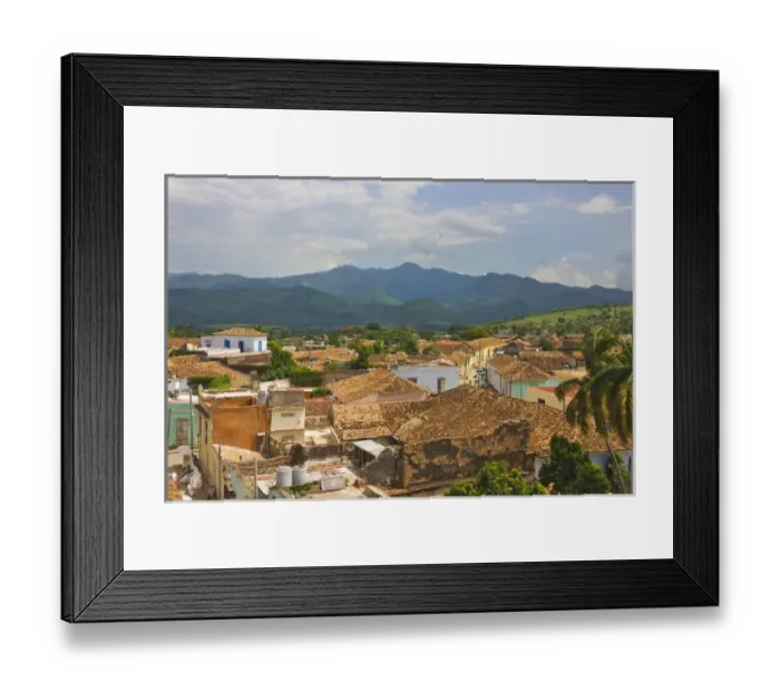 Framed Print : Cityscape, Trinidad, UNESCO World Heritage site, Cuba Framed Print : Cityscape, Trinidad, UNESCO World Heritage site, Cuba
