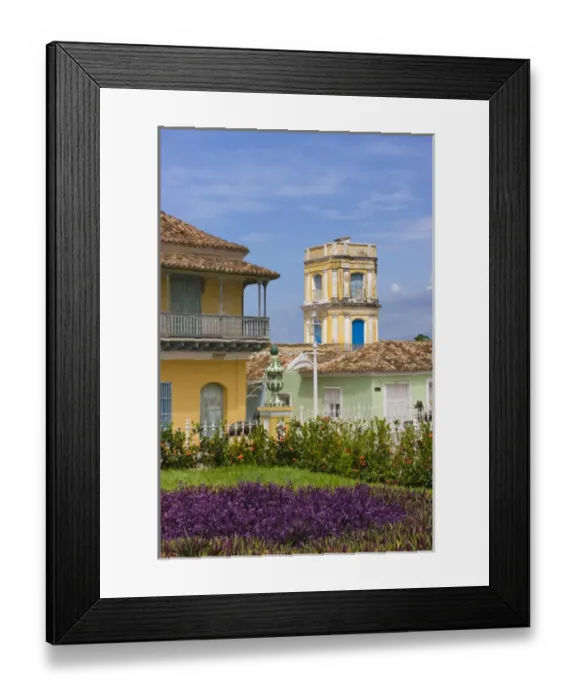 Framed Print : Buildings in Plaza Mayor, Trinidad, UNESCO World Heritage site, Cuba Framed Print : Buildings in Plaza Mayor, Trinidad, UNESCO World Heritage site, Cuba