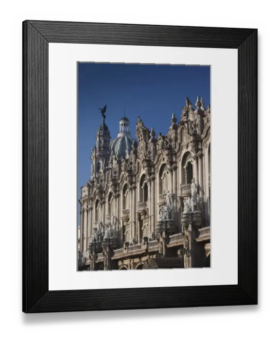 Framed Print : Cuba, Havana, Havana Vieja, Gran Teatro de a Habana Framed Print : Cuba, Havana, Havana Vieja, Gran Teatro de a Habana
