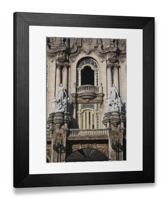 Framed Print : Cuba, Havana, Havana Vieja, Gran Teatro de a Habana Framed Print : Cuba, Havana, Havana Vieja, Gran Teatro de a Habana