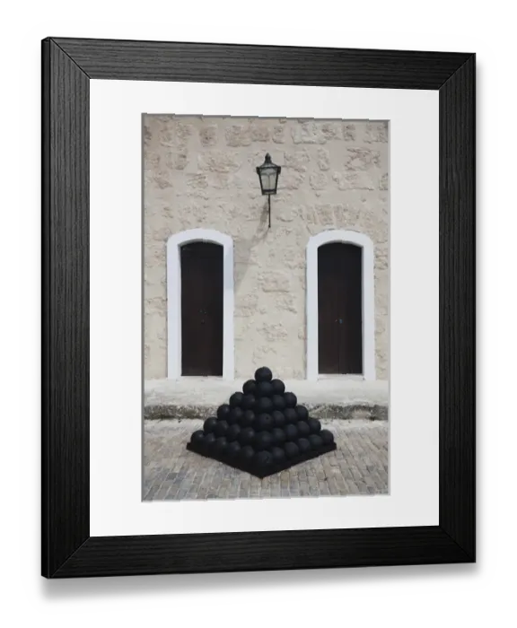 Framed Print : Cuba, Havana, Fortaleza de San Carlos de la Cabana fortress Framed Print : Cuba, Havana, Fortaleza de San Carlos de la Cabana fortress