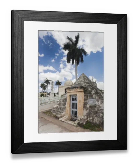 Framed Print : Cuba, Havana, Vedado, Necropolis Cristobal Colon cemetery Framed Print : Cuba, Havana, Vedado, Necropolis Cristobal Colon cemetery