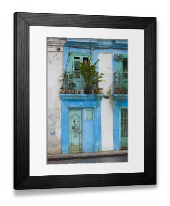 Framed Print : Cuba, Havana, Havana Vieja, Old Havana buildings Framed Print : Cuba, Havana, Havana Vieja, Old Havana buildings
