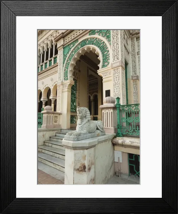 Framed Print : Cuba, Cienfuegos Province, Cienfuegos, Punta Gorda, Palacio de Valle, restored sugar baron house