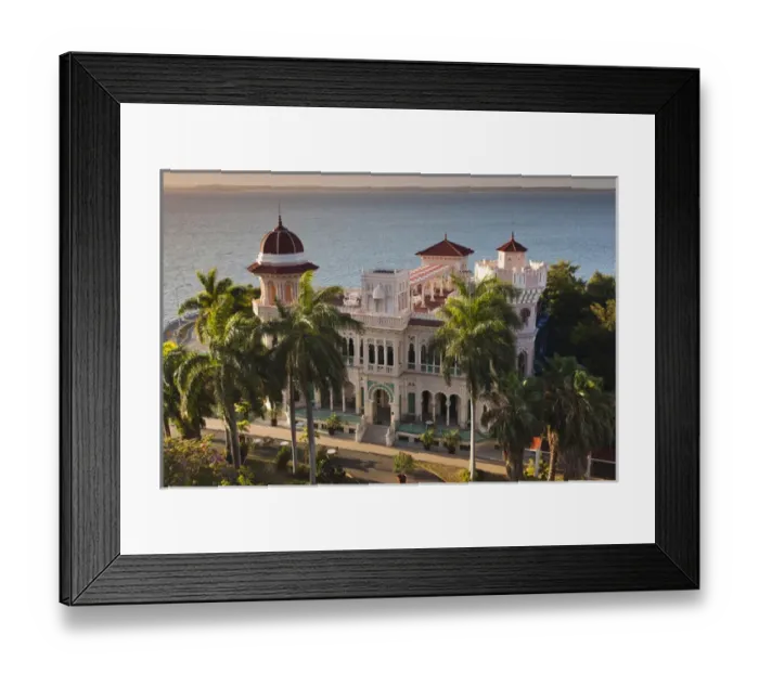 Framed Print : Cuba, Cienfuegos Province, Cienfuegos, Punta Gorda, Palacio de Valle, restored sugar baron house Framed Print : Cuba, Cienfuegos Province, Cienfuegos, Punta Gorda, Palacio de Valle, restored sugar baron house