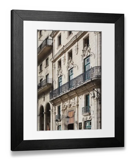 Framed Print : Cuba, Havana, Havana Vieja, Plaza de San Francisco de Asis, Hotel San Felipe y Santiago de Bejucal Framed Print : Cuba, Havana, Havana Vieja, Plaza de San Francisco de Asis, Hotel San Felipe y Santiago de Bejucal