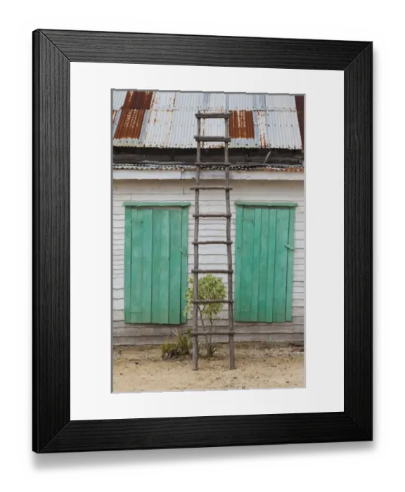 Framed Print : Cuba, Pinar del Rio Province, San Luis, Alejandro Robaina Tobacco Plantation, plantation