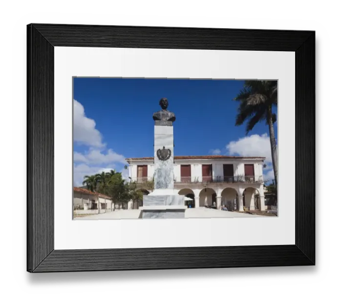Framed Print : Cuba, Pinar del Rio Province, Vinales, Vinales Valley, town square Framed Print : Cuba, Pinar del Rio Province, Vinales, Vinales Valley, town square