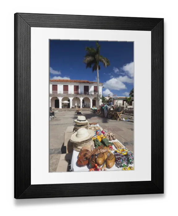 Framed Print : Cuba, Pinar del Rio Province, Vinales, Vinales Valley, town square Framed Print : Cuba, Pinar del Rio Province, Vinales, Vinales Valley, town square