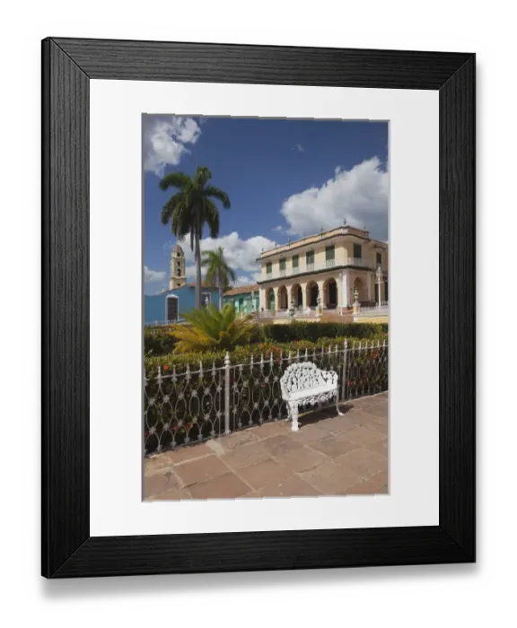 Framed Print : Cuba, Sancti Spiritus Province, Trinidad, Plaza Mayor Framed Print : Cuba, Sancti Spiritus Province, Trinidad, Plaza Mayor