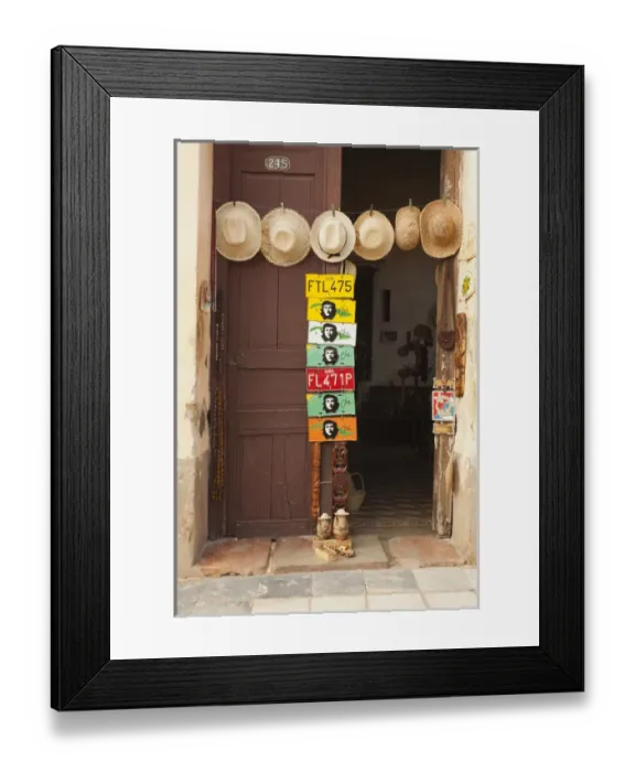 Framed Print : Cuba, Sancti Spiritus Province, Trinidad, Cuban Souvenirs, straw hats Framed Print : Cuba, Sancti Spiritus Province, Trinidad, Cuban Souvenirs, straw hats