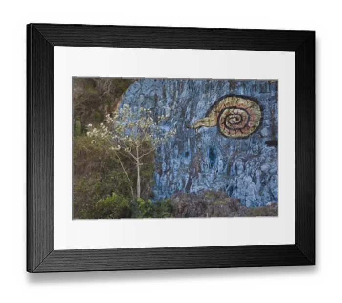 Framed Print : Cuba, Pinar del Rio Province, Vinales, Vinales Valley, Mural de Prehistoria, rock mural Framed Print : Cuba, Pinar del Rio Province, Vinales, Vinales Valley, Mural de Prehistoria, rock mural