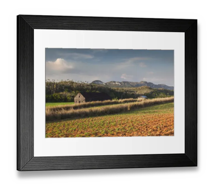 Framed Print : Cuba, Pinar del Rio Province, Vinales, Vinales Valley, valley farm Framed Print : Cuba, Pinar del Rio Province, Vinales, Vinales Valley, valley farm