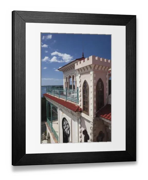 Framed Print : Cuba, Cienfuegos Province, Cienfuegos, Punta Gorda, Palacio de Valle, former sugar baron mansion Framed Print : Cuba, Cienfuegos Province, Cienfuegos, Punta Gorda, Palacio de Valle, former sugar baron mansion
