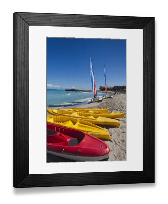 Framed Print : Cuba, Matanzas Province, Varadero, Varadero Beach, leisure boats Framed Print : Cuba, Matanzas Province, Varadero, Varadero Beach, leisure boats