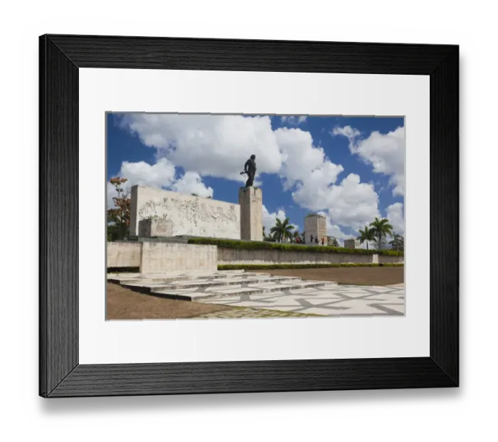 Framed Print : Cuba, Santa Clara Province, Santa Clara, Monumento Ernesto Che Guevara, monument