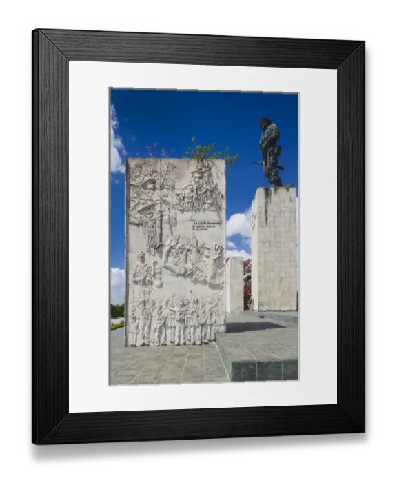 Framed Print : Cuba, Santa Clara Province, Santa Clara, Monumento Ernesto Che Guevara, monument