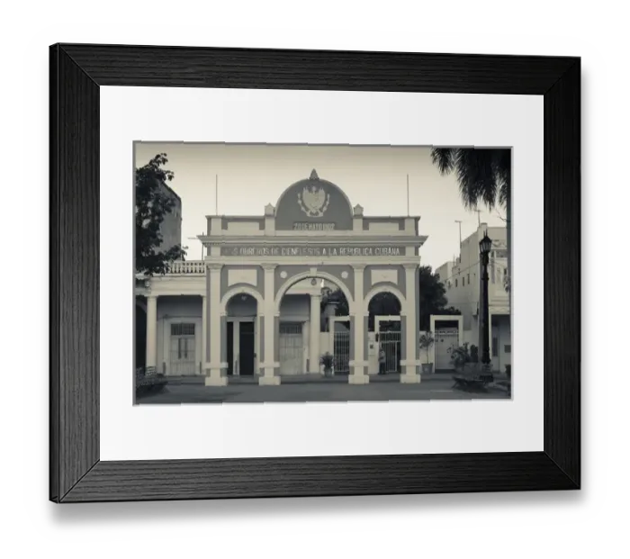 Framed Print : Cuba, Cienfuegos Province, Cienfuegos, Parque Jose Marti, Arco de Triunfo arch, morning Framed Print : Cuba, Cienfuegos Province, Cienfuegos, Parque Jose Marti, Arco de Triunfo arch, morning