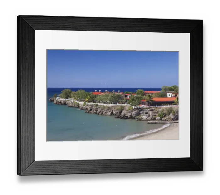 Framed Print : Cuba, Cienfuegos Province, Playa Yaguanabo beach Framed Print : Cuba, Cienfuegos Province, Playa Yaguanabo beach