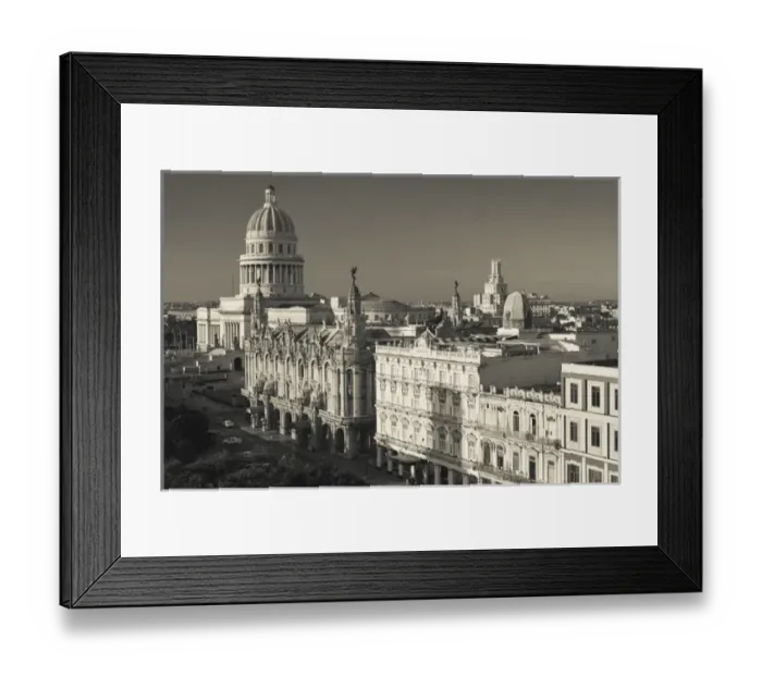 Framed Print : Cuba, Havana, Havana Vieja, the Capitolio Nacional, dawn Framed Print : Cuba, Havana, Havana Vieja, the Capitolio Nacional, dawn