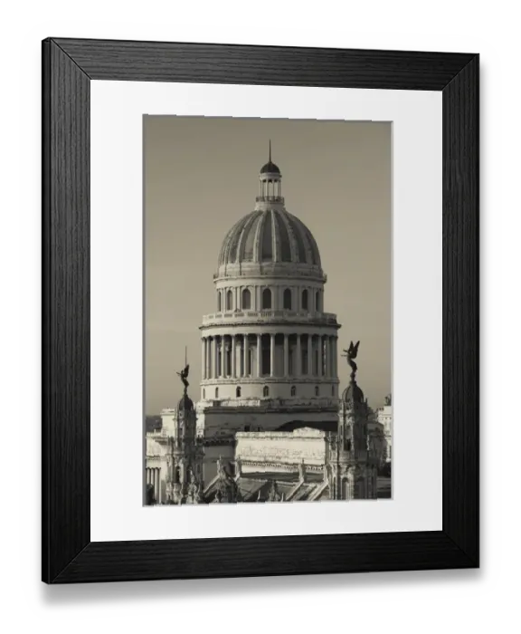 Framed Print : Cuba, Havana, Havana Vieja, the Capitolio Nacional, dawn Framed Print : Cuba, Havana, Havana Vieja, the Capitolio Nacional, dawn