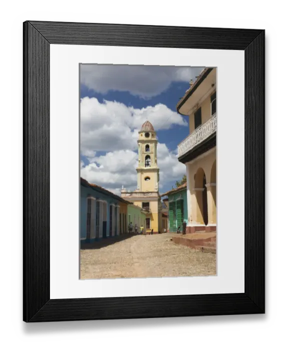 Framed Print : Cuba, Sancti Spiritus Province, Trinidad, Museo Nacional de la Lucha Contra Bandidos