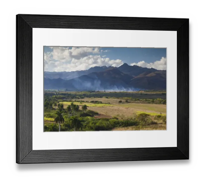 Framed Print : Cuba, Sancti Spiritus Province, Trinidad, Valle de los Ingenios, old sugar plantation area Framed Print : Cuba, Sancti Spiritus Province, Trinidad, Valle de los Ingenios, old sugar plantation area