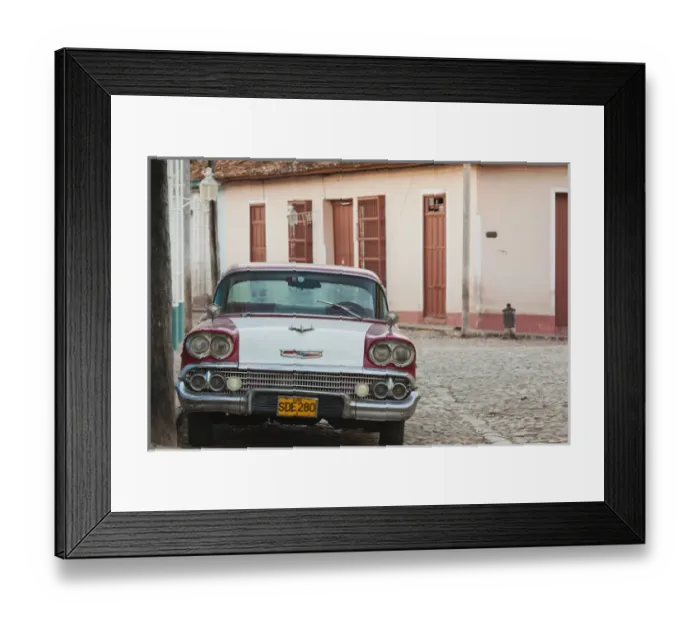 Framed Print : Cuba, Sancti Spiritus Province, Trinidad, 1950s-era US-made Chevrolet car Framed Print : Cuba, Sancti Spiritus Province, Trinidad, 1950s-era US-made Chevrolet car
