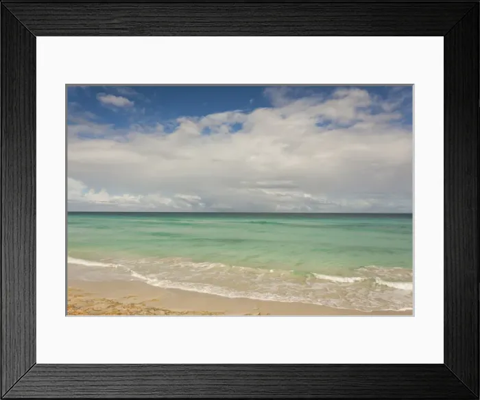 Framed Print : Cuba, Matanzas Province, Varadero, Varadero Beach