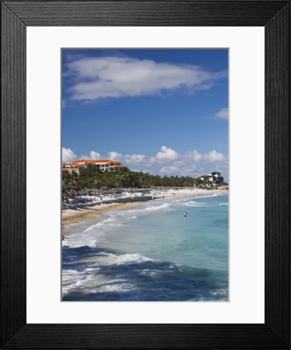 Framed Print : Cuba, Matanzas Province, Varadero, Varadero Beach by the Mansion Xanadu, former vacation Framed Print : Cuba, Matanzas Province, Varadero, Varadero Beach by the Mansion Xanadu, former vacation