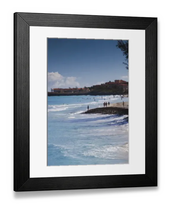 Framed Print : Cuba, Matanzas Province, Varadero, Varadero Beach