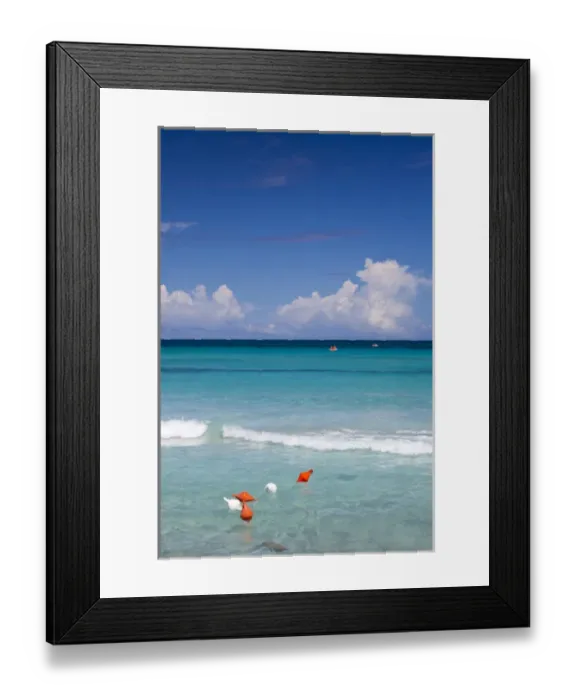 Framed Print : Cuba, Matanzas Province, Varadero, Varadero Beach