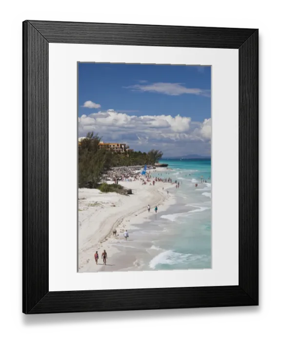 Framed Print : Cuba, Matanzas Province, Varadero, Varadero Beach