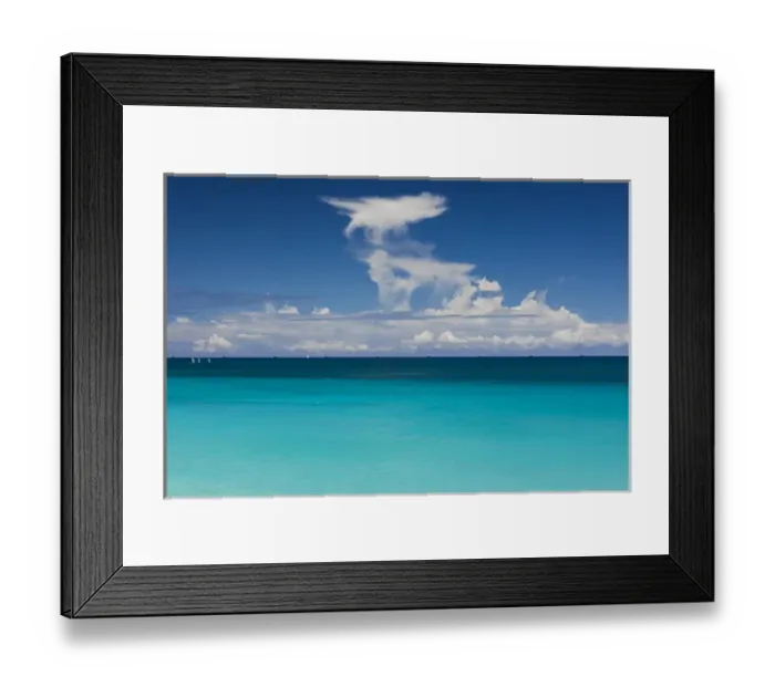 Framed Print : Cuba, Matanzas Province, Varadero, Varadero Beach