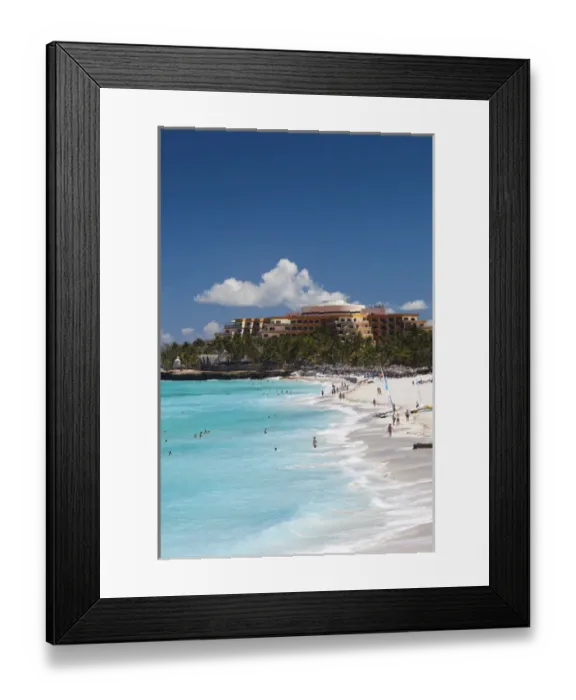 Framed Print : Cuba, Matanzas Province, Varadero, Varadero Beach