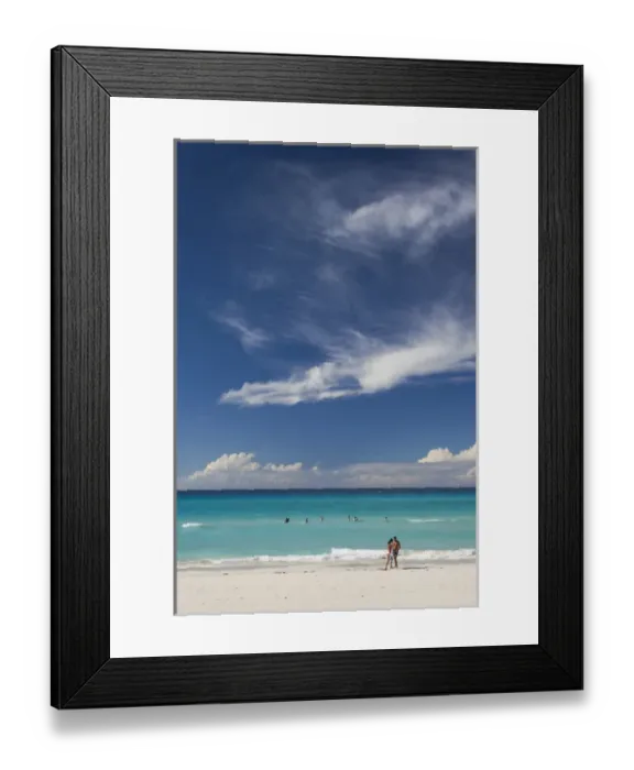 Framed Print : Cuba, Matanzas Province, Varadero, Varadero Beach