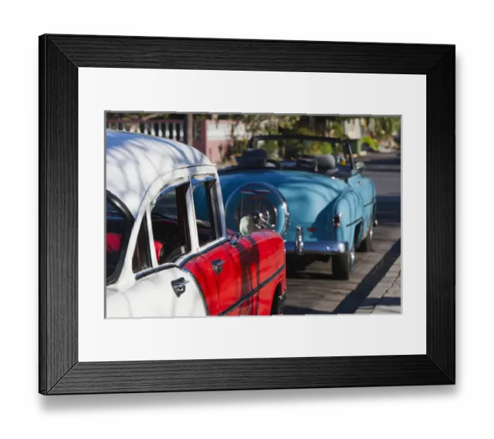 Framed Print : Cuba, Matanzas Province, Varadero, 1950s-era US-made Chevrolet cars Framed Print : Cuba, Matanzas Province, Varadero, 1950s-era US-made Chevrolet cars