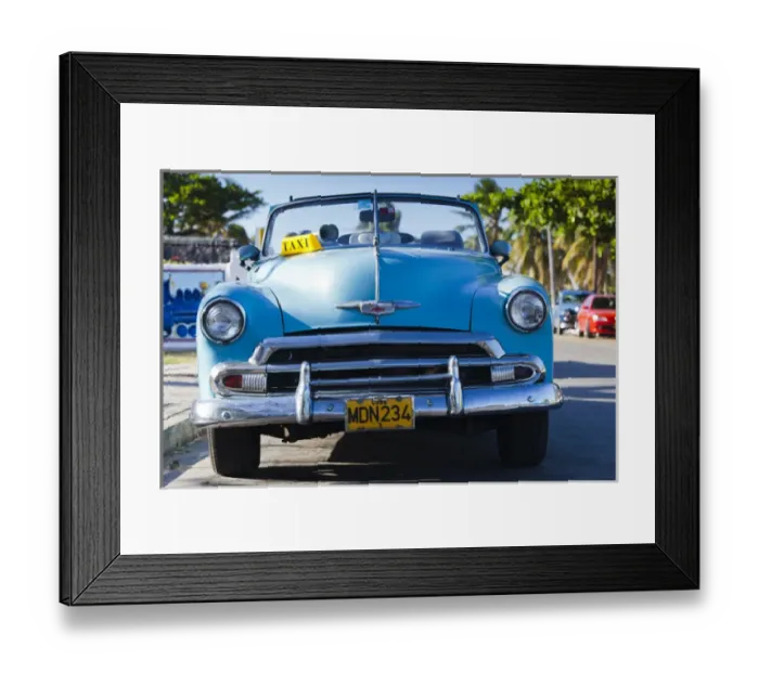 Framed Print : Cuba, Matanzas Province, Varadero, 1950s-era US-made Chevrolet cars Framed Print : Cuba, Matanzas Province, Varadero, 1950s-era US-made Chevrolet cars