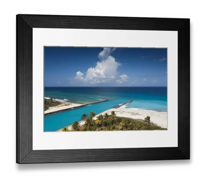 Framed Print : Cuba, Matanzas Province, Varadero, Varadero Beach, elevated view Framed Print : Cuba, Matanzas Province, Varadero, Varadero Beach, elevated view